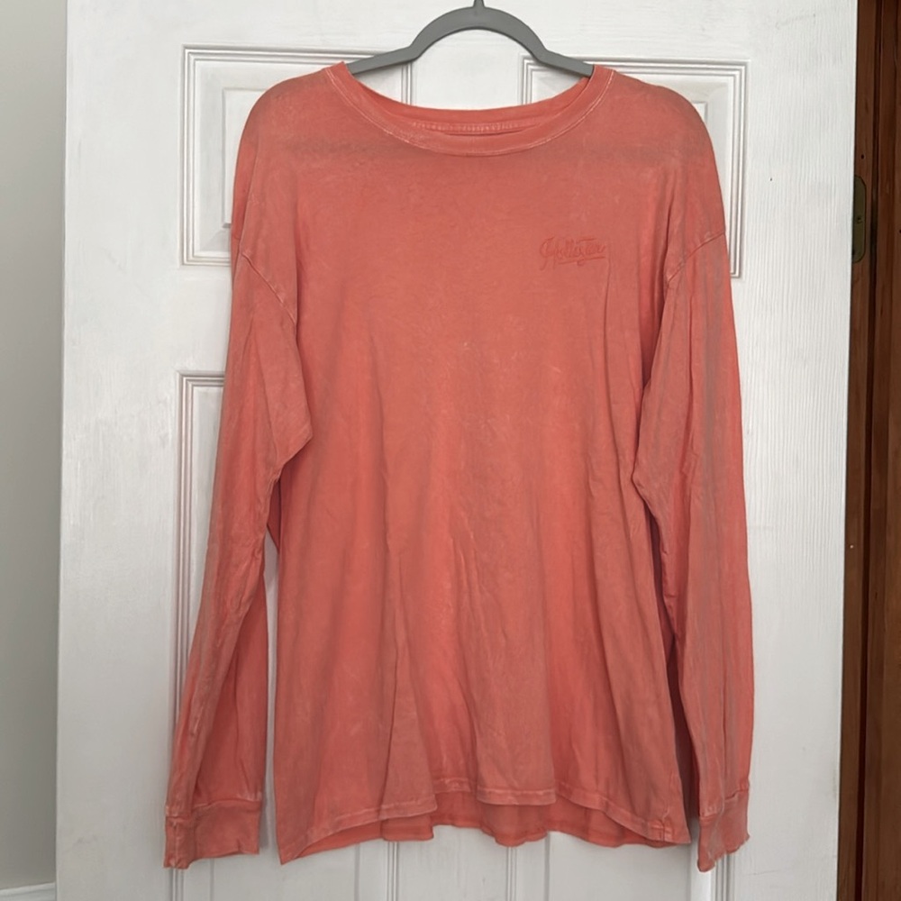 Light coral Hollister long sleeve top